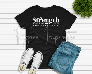 Strength is what we Gain